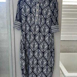 Gretchen Scott Mandarin Collar Dress - Worn one time!!